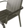 Fauteuil de jardin en aluminium Idaho