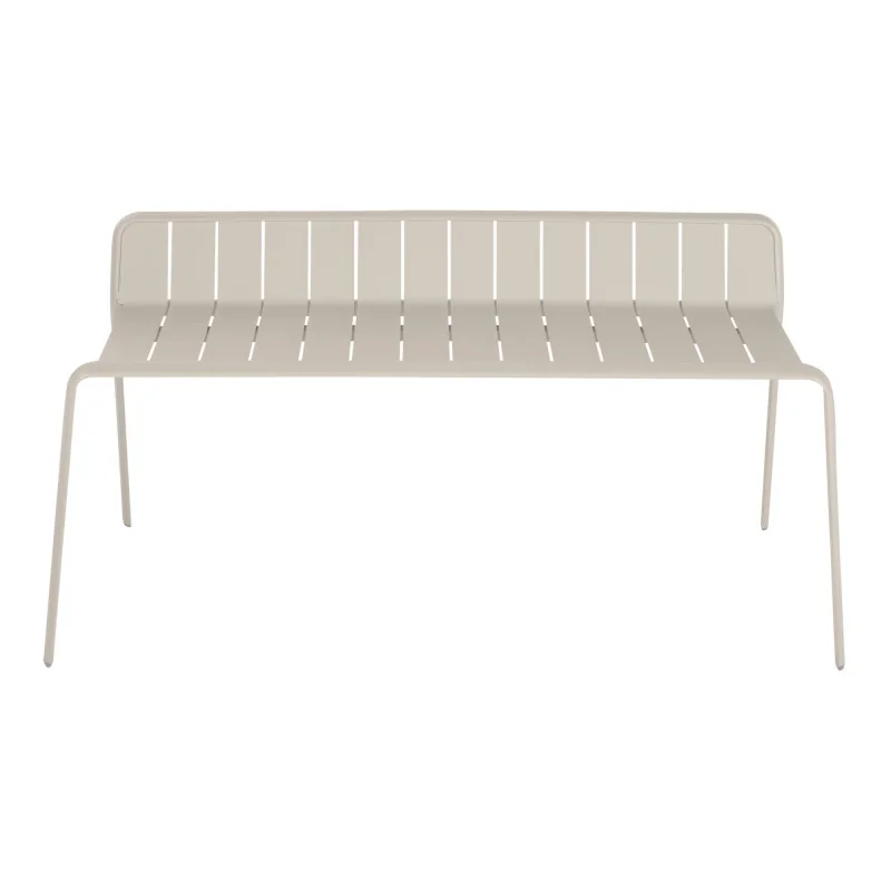 Banc de jardin aluminium Idaho