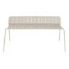 Banc de jardin aluminium Idaho