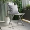 Chaise de jardin aluminium Idaho