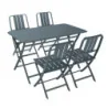 Chaise de jardin aluminium Idaho