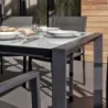 Table de jardin aluminium Aquila II