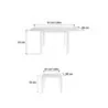 Table de jardin aluminium Lyra II