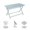 Table de jardin aluminium Idaho