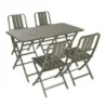 Table de jardin aluminium Idaho