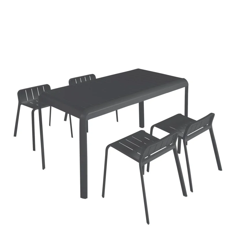 Table de jardin aluminium Idaho