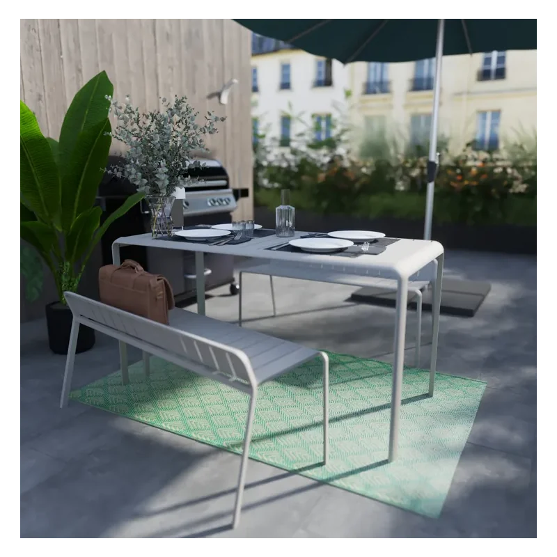 Table de balcon aluminium Idaho