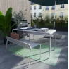 Table de balcon aluminium Idaho