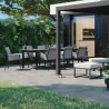 Fauteuil de jardin aluminium Orion Delta