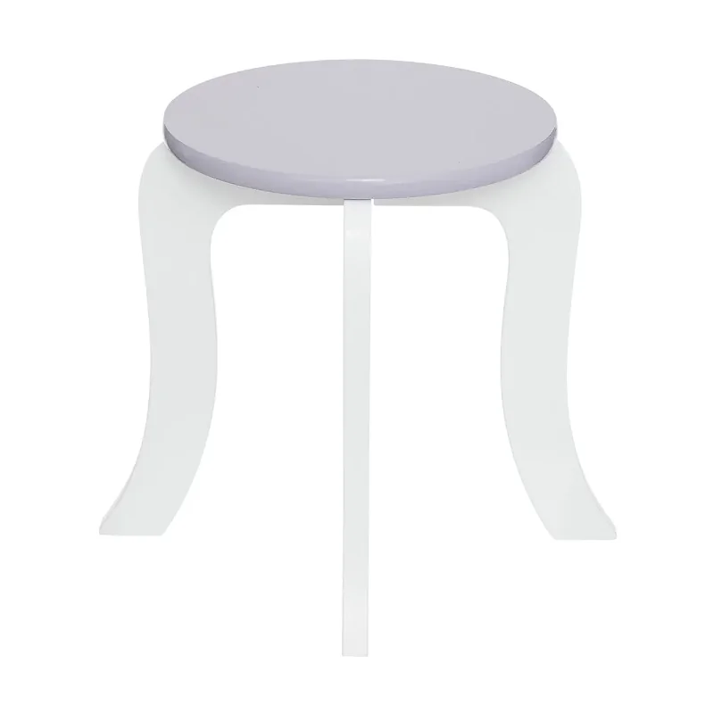 Coiffeuse et tabouret enfant Sirène L70,5cm Blanc - ATMOSPHERA - 200412