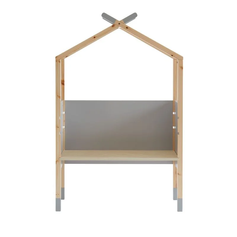 Bureau enfant Tipi Tiny évolutif 100x153,5,40cm Gris - BAÏTA - BUTINY1BS01_175