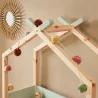 Bureau enfant Tipi Tiny évolutif 100x153,5,40cm Vert - BAÏTA - BUTINY1BS01_232