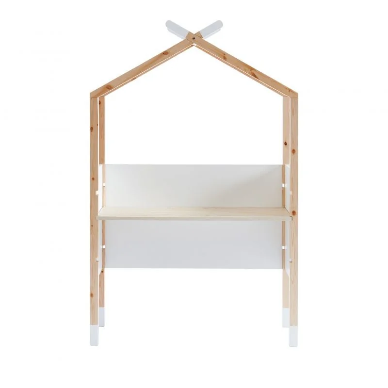 Bureau enfant Tipi Tiny évolutif 100x153,5,40cm blanc - BAÏTA - BUTINY1BS01_112