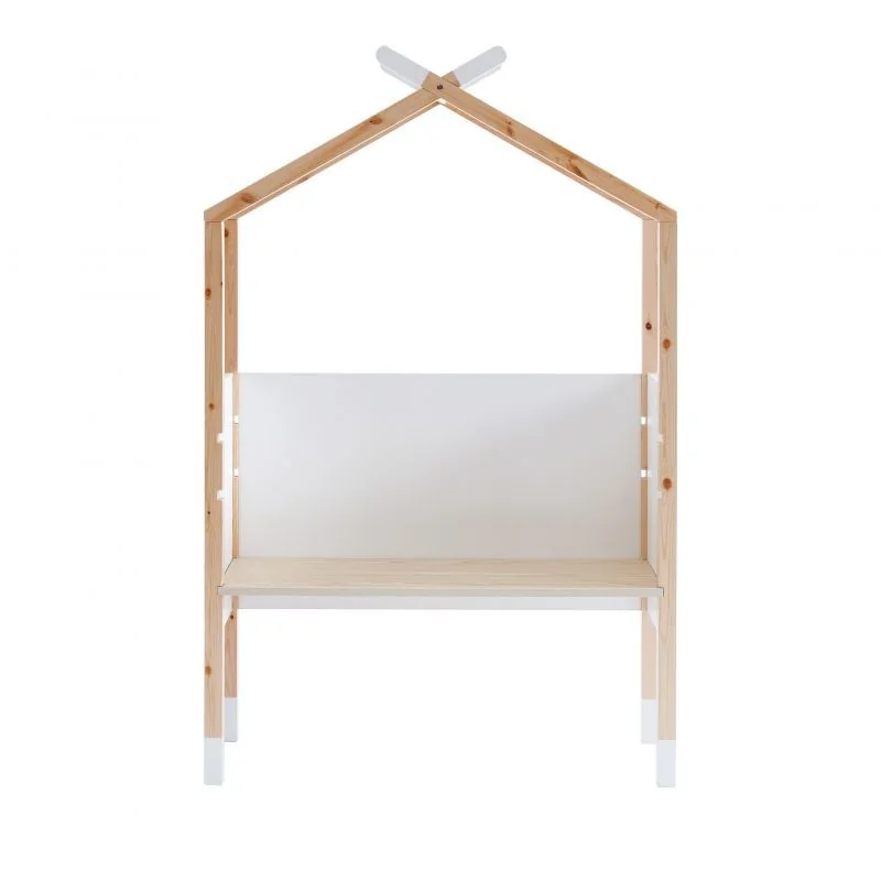 Bureau enfant Tipi Tiny évolutif 100x153,5,40cm blanc - BAÏTA - BUTINY1BS01_112