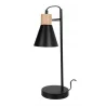 Lampe de bureau Hévéa 14x44cm Noir - HOME & STYLING COLLECTION - HZ1601100