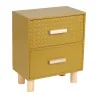 Rangement 2 tiroirs en MDF 21x12x24,5cm - ATMOSPHERA - 74472