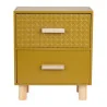 Rangement 2 tiroirs en MDF 21x12x24,5cm - ATMOSPHERA - 74472