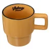 Rack de 4 mugs Be vintage 25cl multicolore - SECRET DE GOURMET - 196350