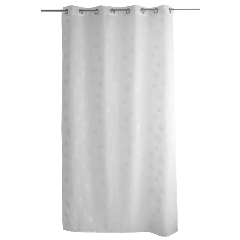 Voilage Mambo en polyester 140x240cm Blanc - 70759BCV140240