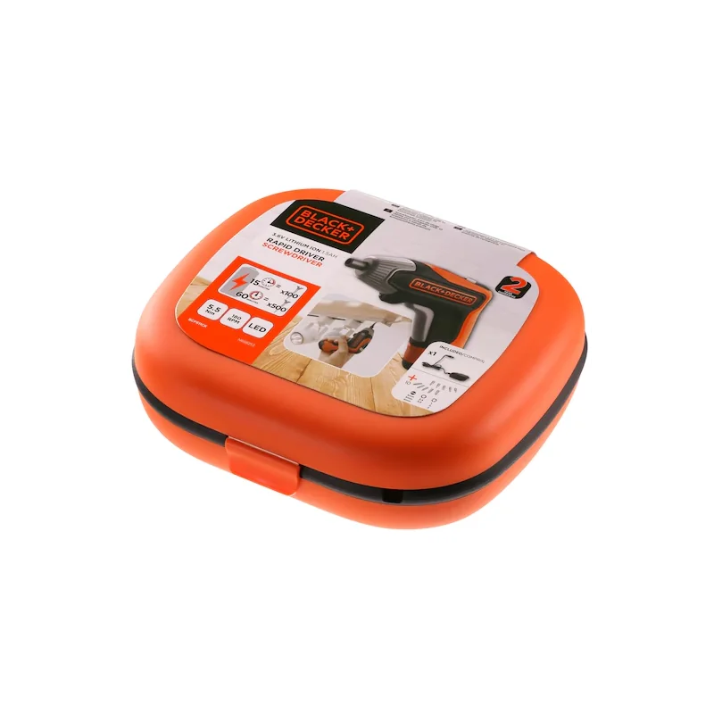 Tournevis sans fil 3.6V Black+Decker