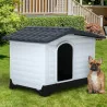 Niche pour chien gris - ZTB-424S