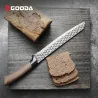 Ensemble de 4 couteaux de cuisine noir + accessoires - GA-002 - GOODA