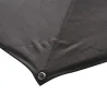 Parasol déporté aluminium Sombra 3x3M Gris anthracite - NATERIAL - :100158106