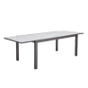 Table de jardin extensible Lyra pour 8 à 10 personnes Marron - NATERIAL - :100158066