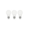 Ampoule LED standard 60W E27 4000K x3pcs Blanc neutre - LEXMAN - 86577609