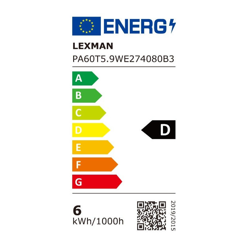 Ampoule LED standard 60W E27 x3pcs Blanc neutre - LEXMAN - 86577508