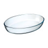 Plat Ovale Verre 35 x 25 cm