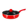 Sauteuse et Couvercle Alu Induction 28 cm