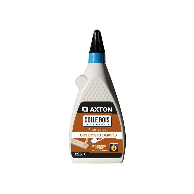 Colle à bois rapide, AXTON, 225 g