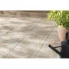 Carrelage sol effet pierre beige Opus l.35 x L.35 cm medio