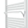 Sèche-serviettes électrique SAUTER 500W, H.108 x l.50 cm Marapi blanc