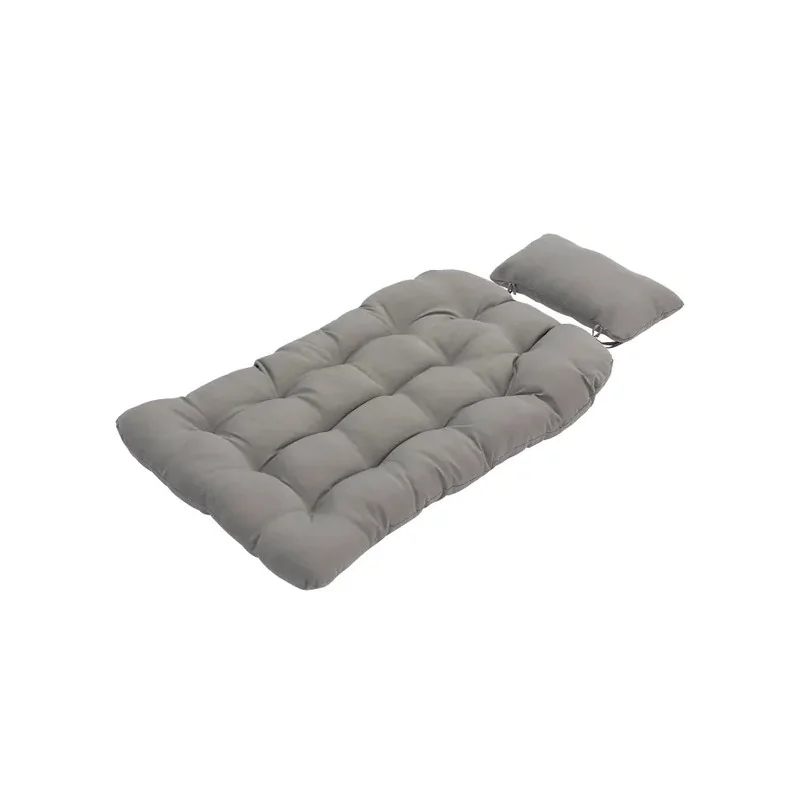 Fauteuil de jardin suspendu en forme d'œuf en acier coloris gris anthracite