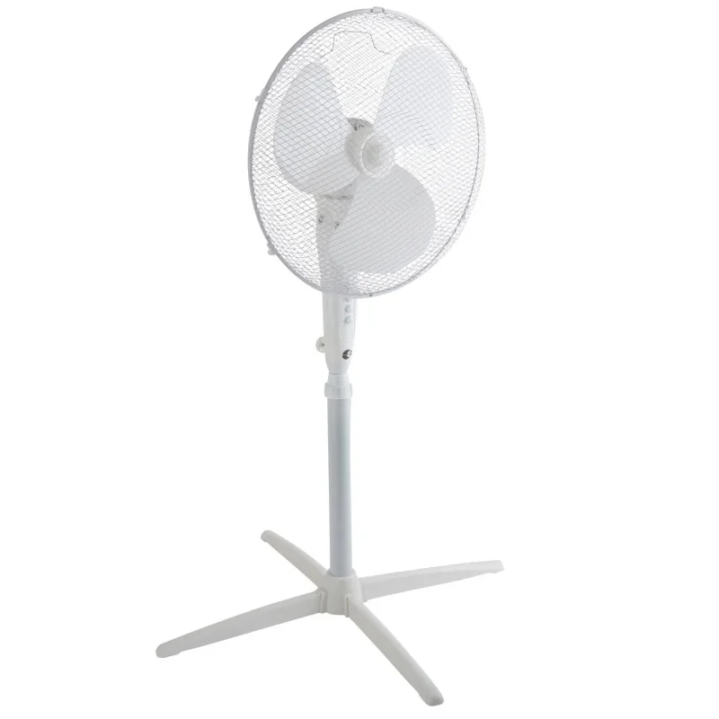 Ventilateur sur pied Altona 3 45W Blanc - EQUATION - 3276007041422