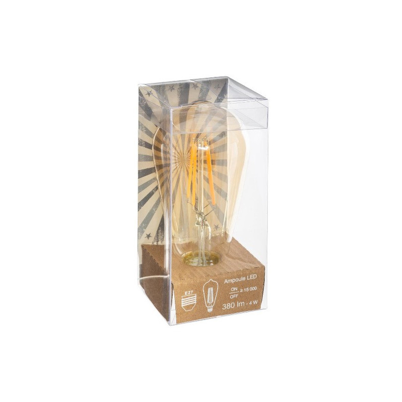 Ampoule LED Larme Ambre ST64 4W