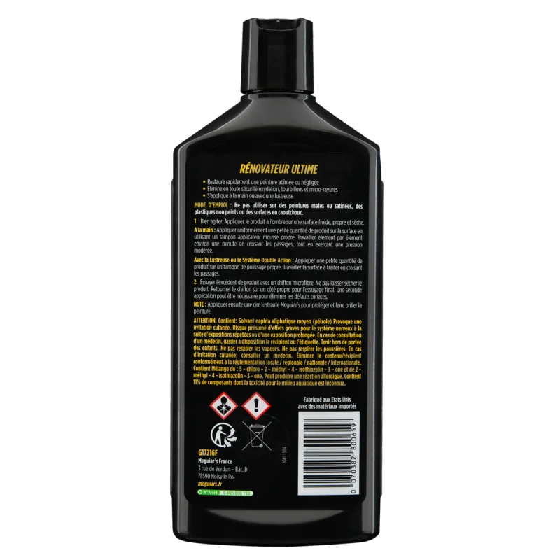 Rénovateur ultime carrosserie 375ml - MEGUIARS - G17216EU