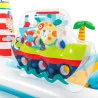 Piscine de jardin Fishing Fun con scivolo 218 x 188 x H 99