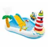 Piscine de jardin Fishing Fun con scivolo 218 x 188 x H 99