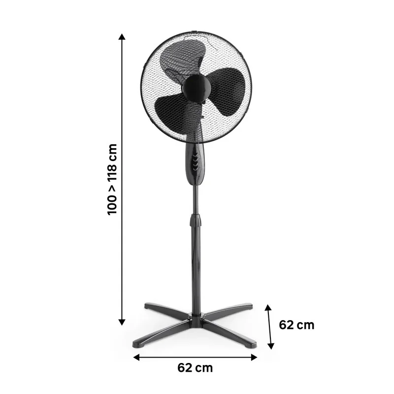 Ventilateur sur pied ALTONA 4 45 W D40 cm