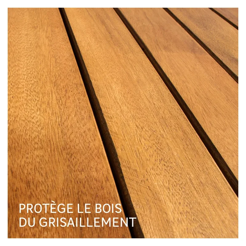 Saturateur pour bois extérieur chêne naturel mat 5L