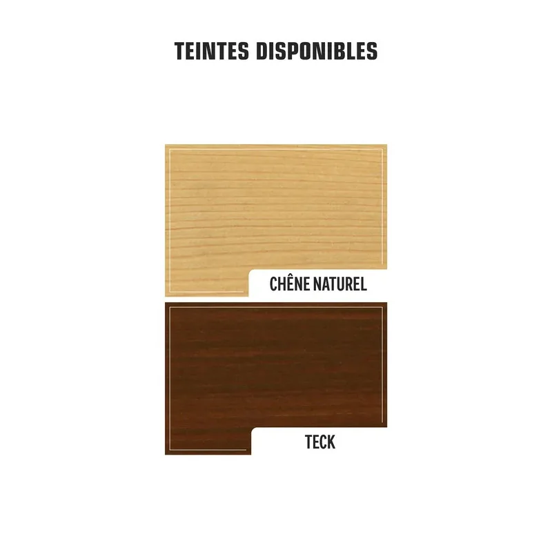 Saturateur pour bois extérieur chêne naturel mat 5L