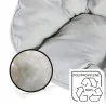 Fauteuil de jardin cocoon blanc