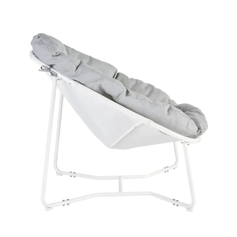 Fauteuil de jardin cocoon blanc