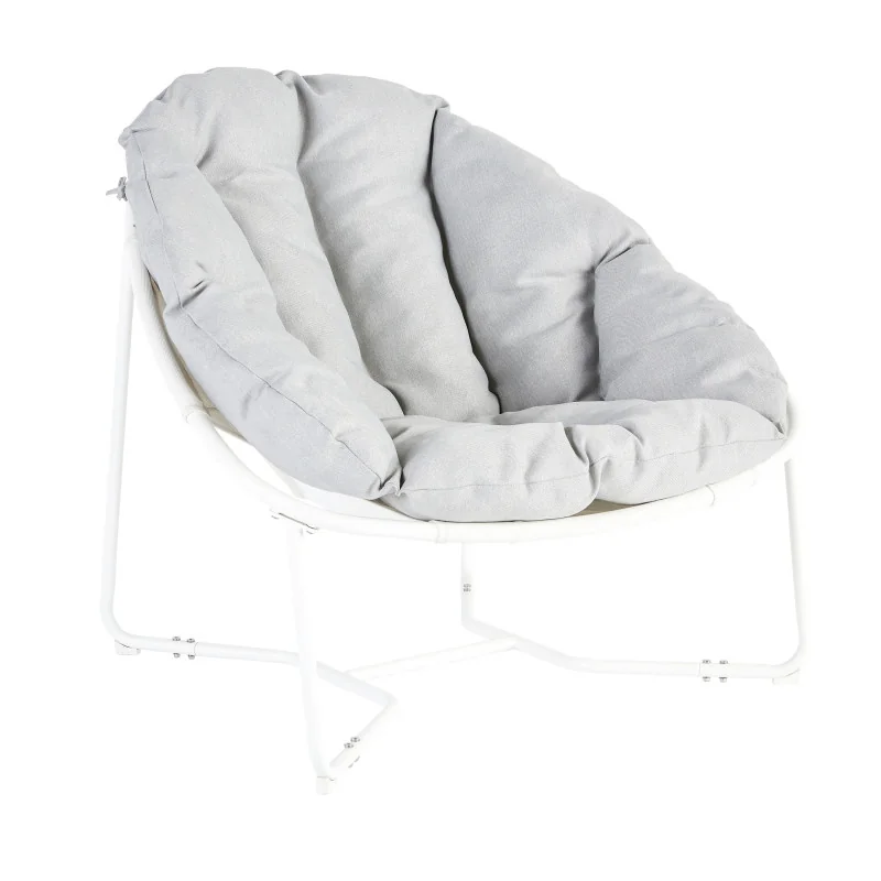 Fauteuil de jardin cocoon blanc