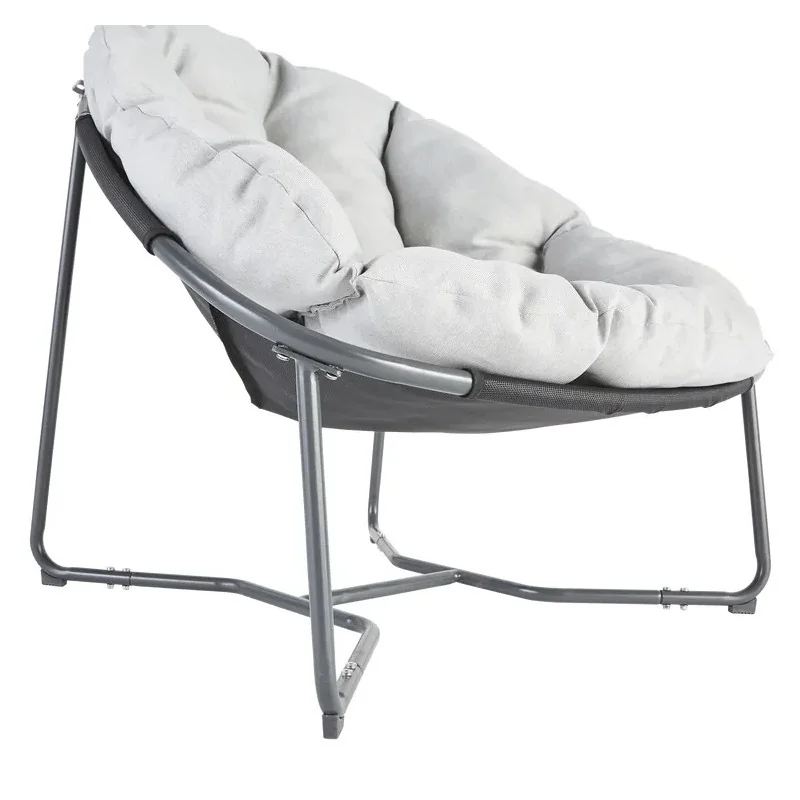 Fauteuil de jardin cocoon gris