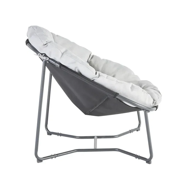 Fauteuil de jardin cocoon gris