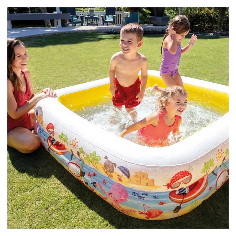 Piscine gonflable avec pare-soleil Sun Shade